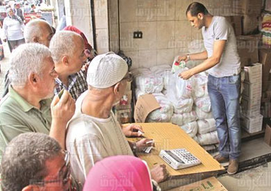 صرف تموين تصوير احمد عبد اللطيف